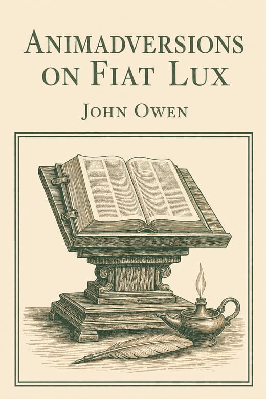 Cover of Animadversions on Fiat Lux