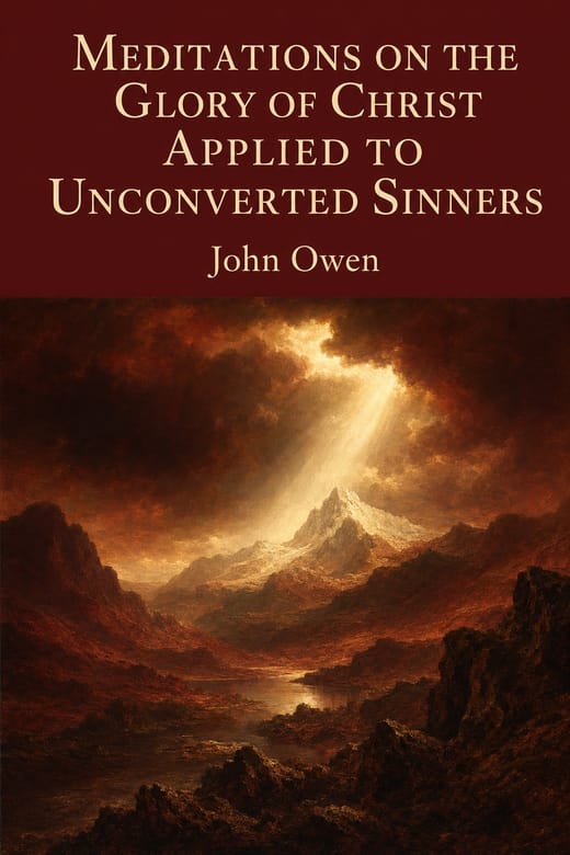 Cover of Meditations on the Glory of Christ Applied to Unconverted Sinners