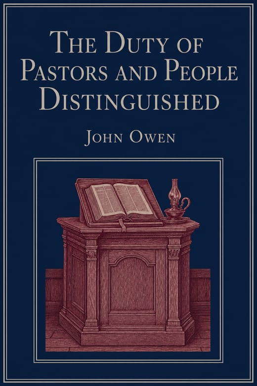 Cover of The Duty of Pastors and People Distinguished