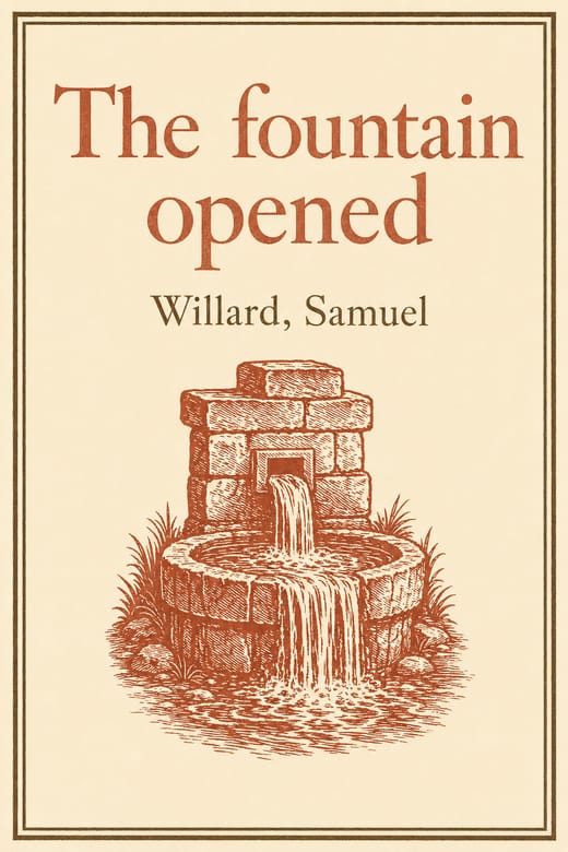 Cover of The fountain opened
