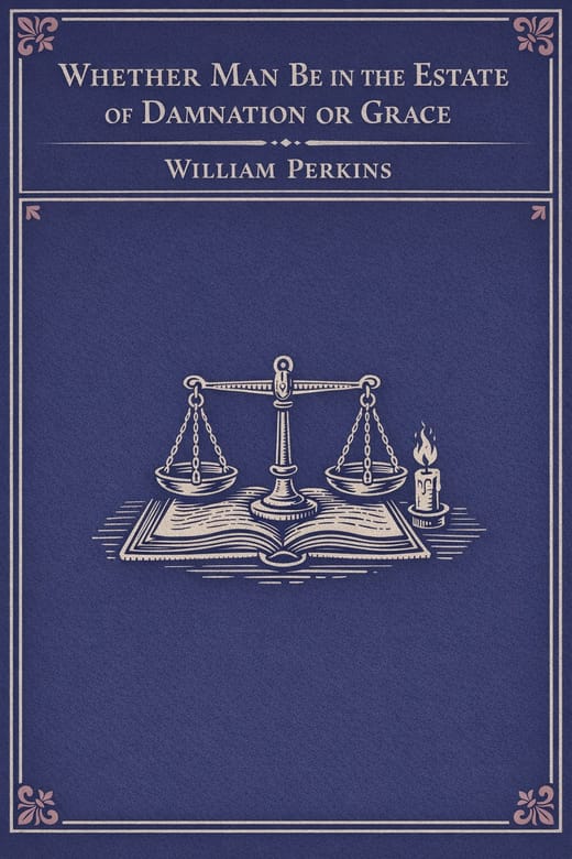 Cover of Whether Man Be in the Estate of Damnation or Grace